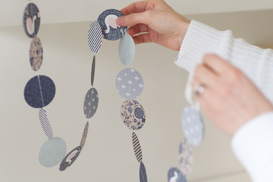 How to Sew a Paper Garland