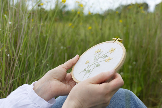 Buttercups Embroidery Pattern