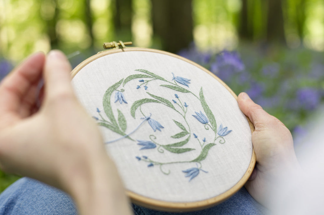 Bluebells Embroidery Pattern