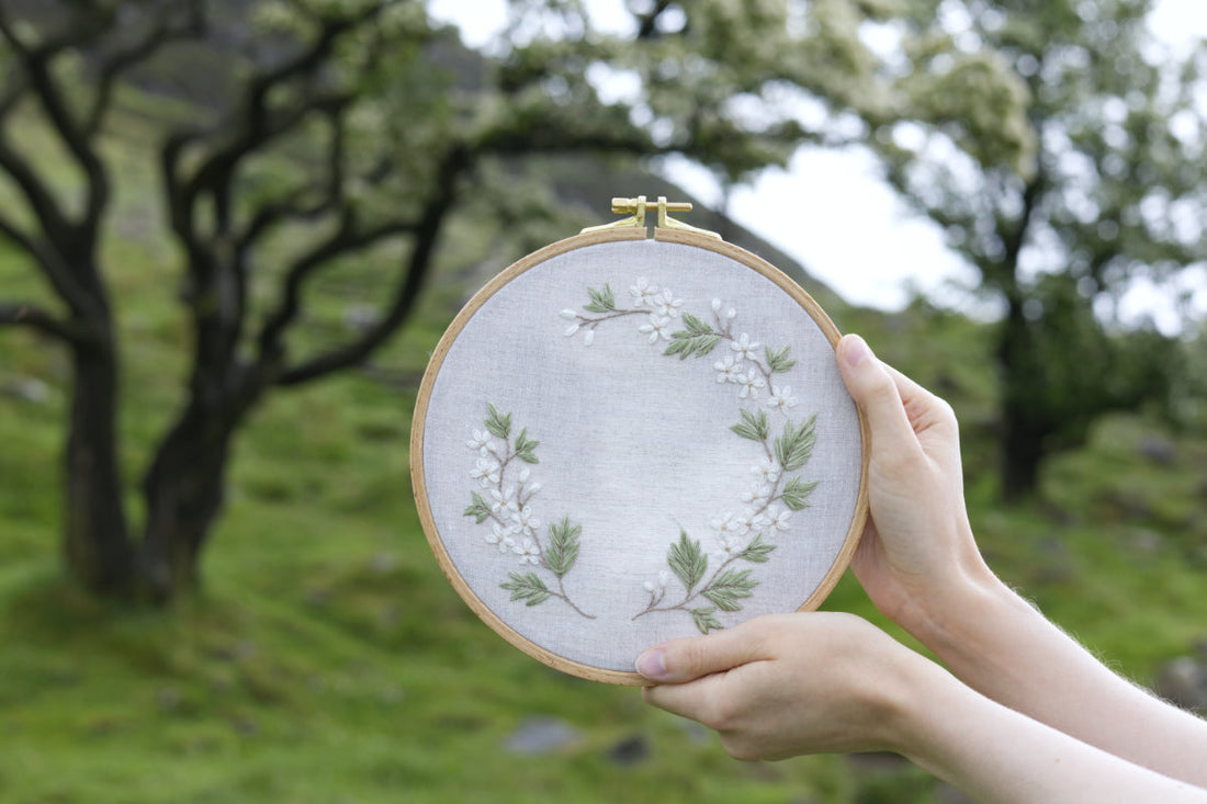 Hawthorn Embroidery Pattern